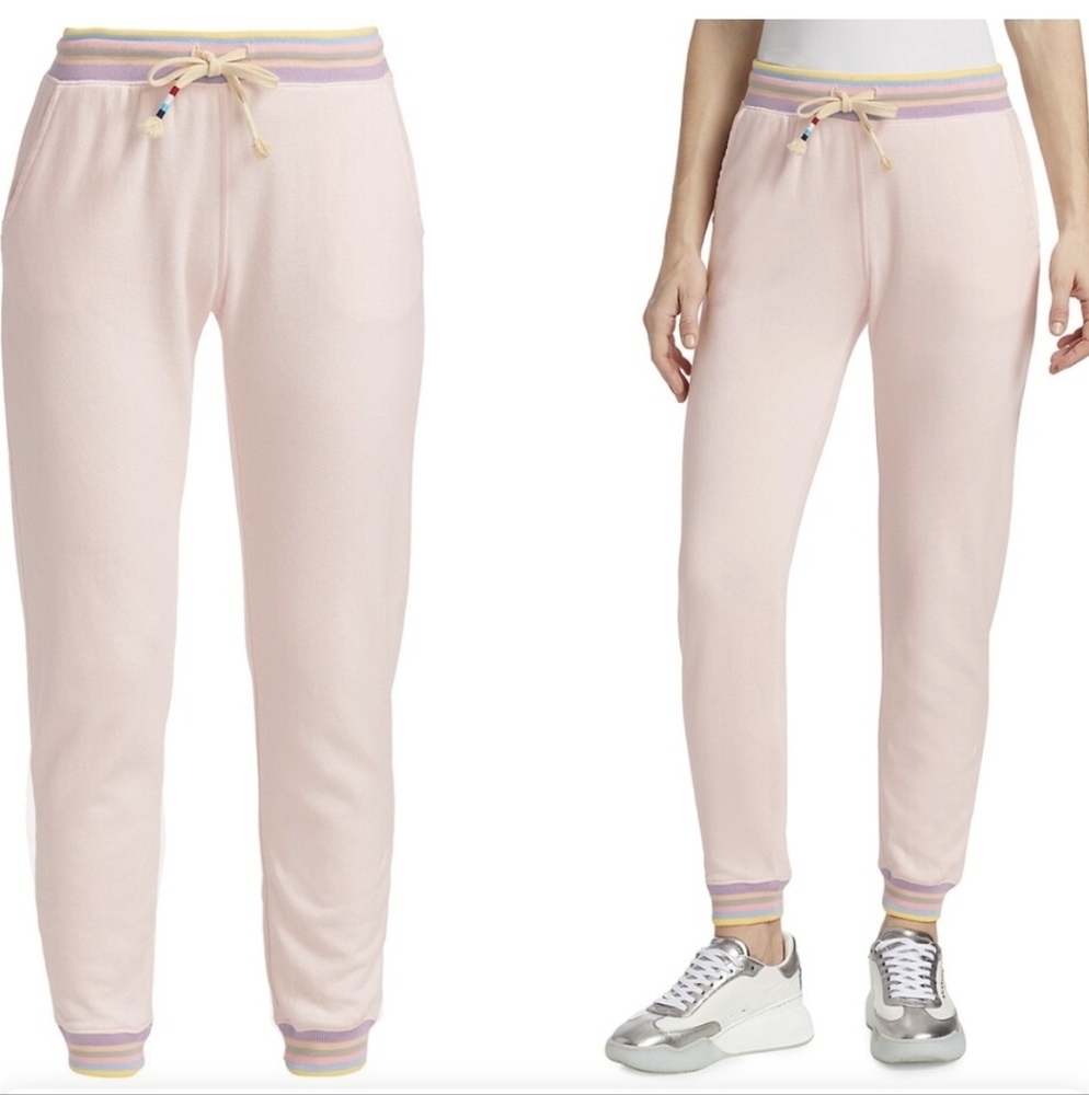 Sol Angeles Pastel Rainbow Trim Joggers, small
